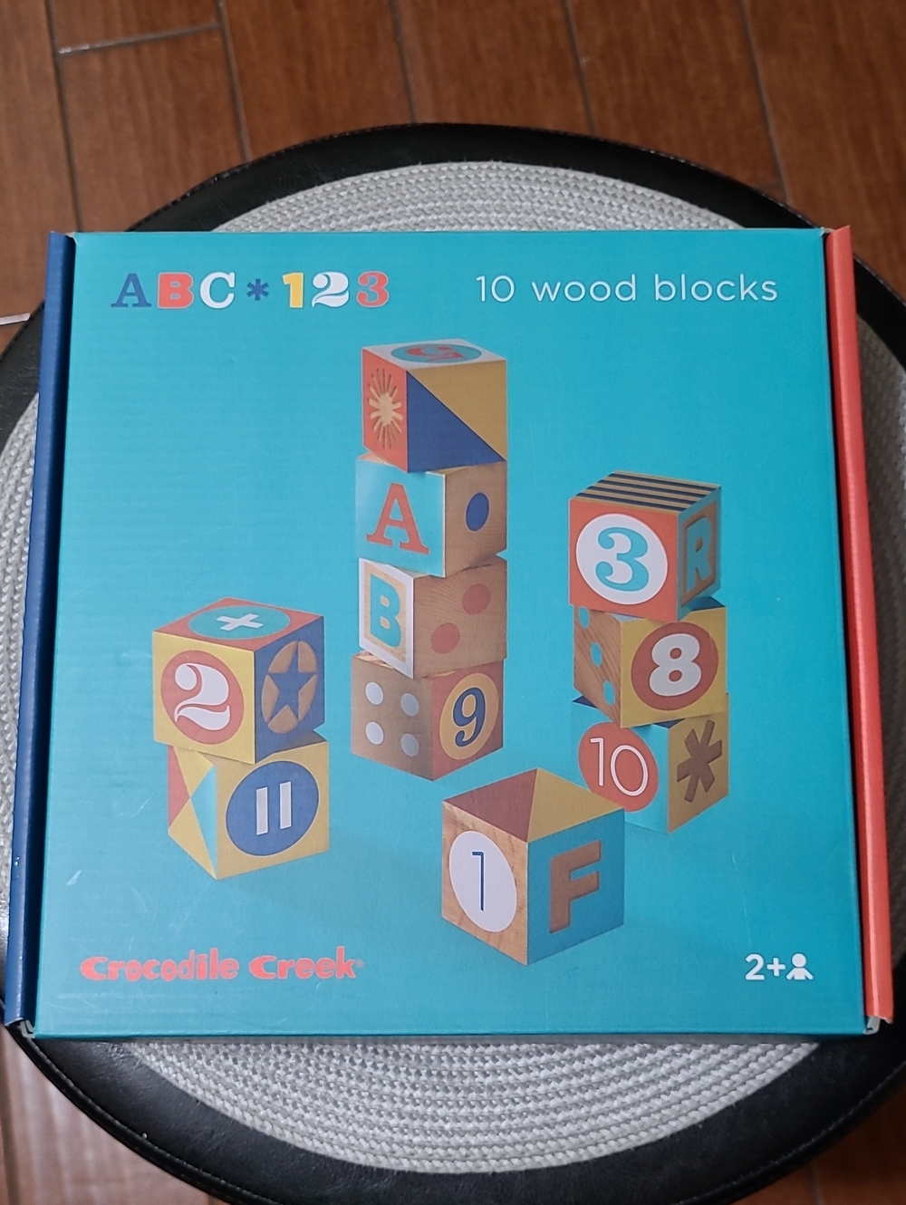 Crocodile Creek ABC 123 Wood Blocks